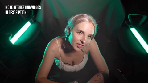 Provokante ASMR-Session, in der Elsasmr einen teuflisch guten Handjob gibt
