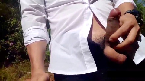 Cock 2 cock, lleno de leche, cazador checo