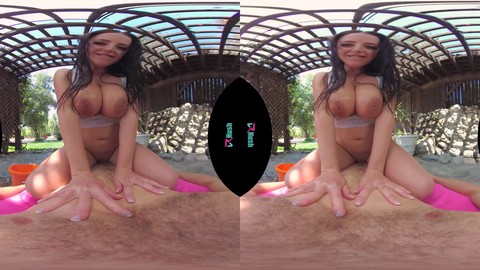 Big tits, missionary, vrhush