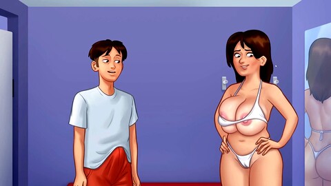 Fellatio, game gallery, summertime saga