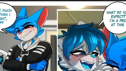 El doblaje de cómic furry presenta una conexión salvaje con diversión furry inesperada